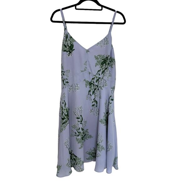 NET Larke x Anthropologie Lilac Purple Swing Mini Dress - Size M - Picture 3 of 7